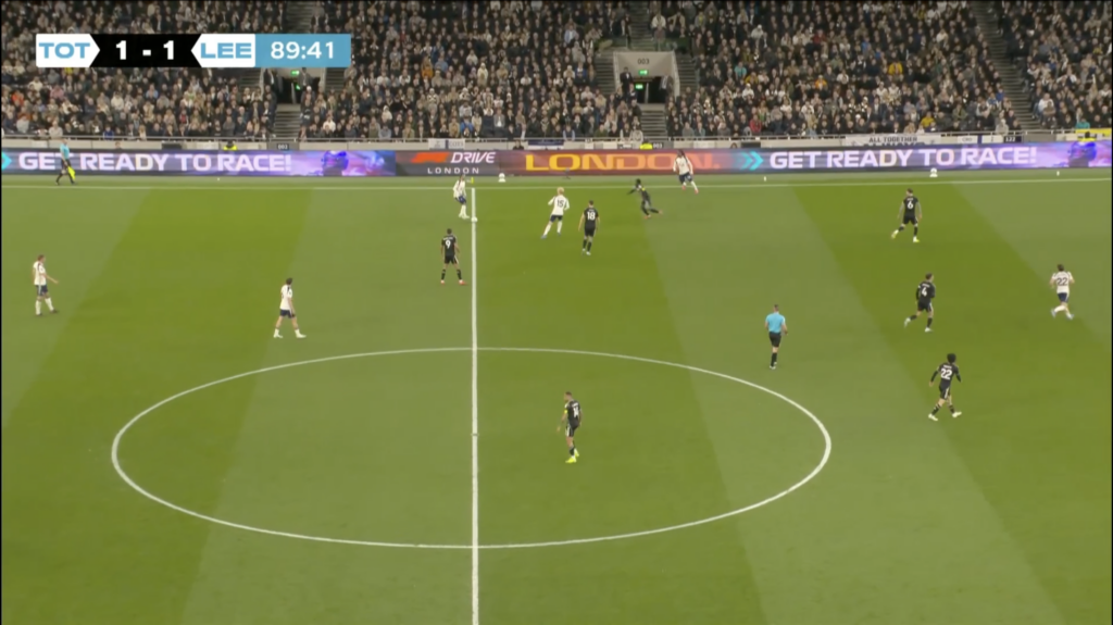 James Maddison analysis from Tottenham vs Leeds