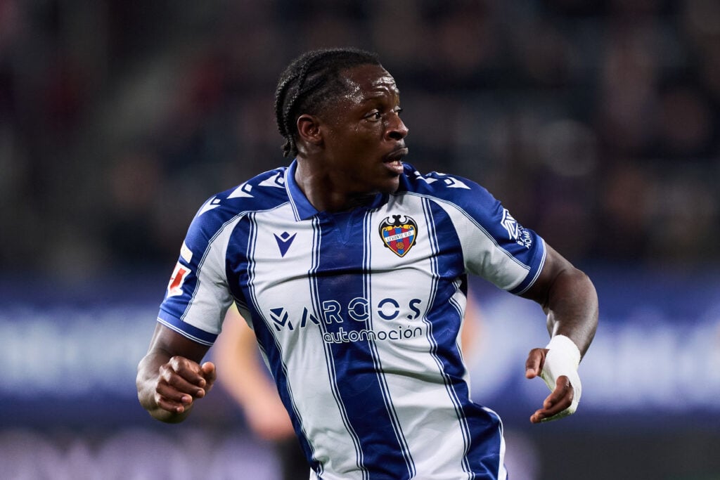 Tottenham target Karl Etta Eyong