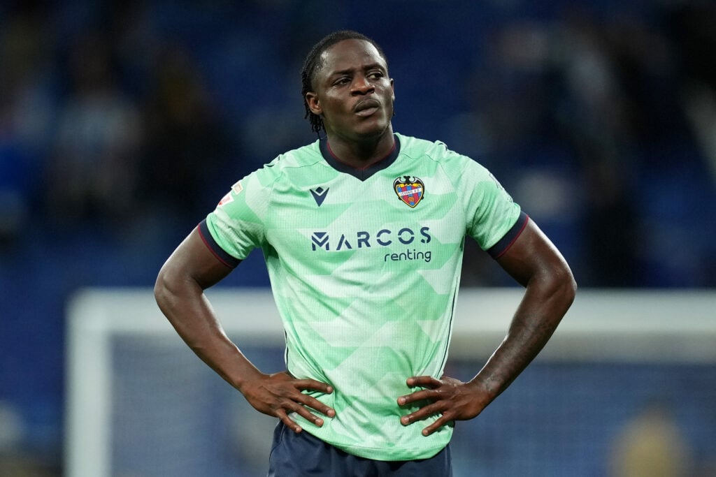Tottenham target Karl Etta Eyong