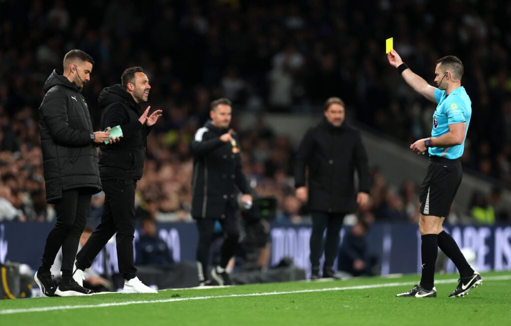 Tottenham boss Roberto De Zerbi