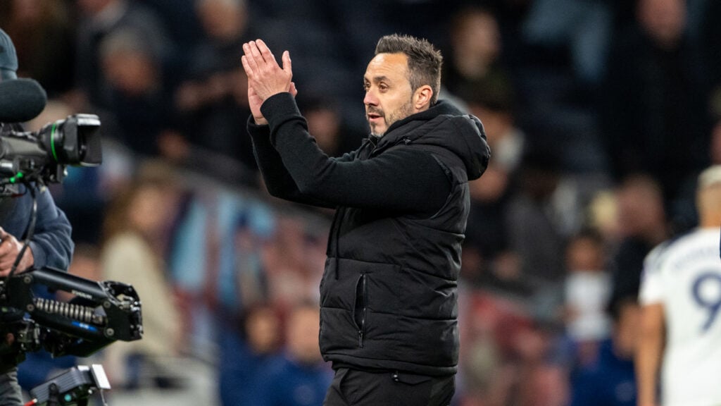 Roberto De Zerbi Tottenham manager