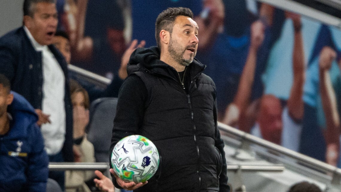Roberto De Zerbi Tottenham manager