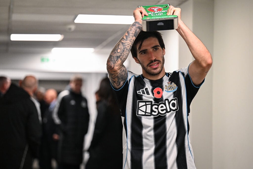 Sandro Tonali Tottenham target
