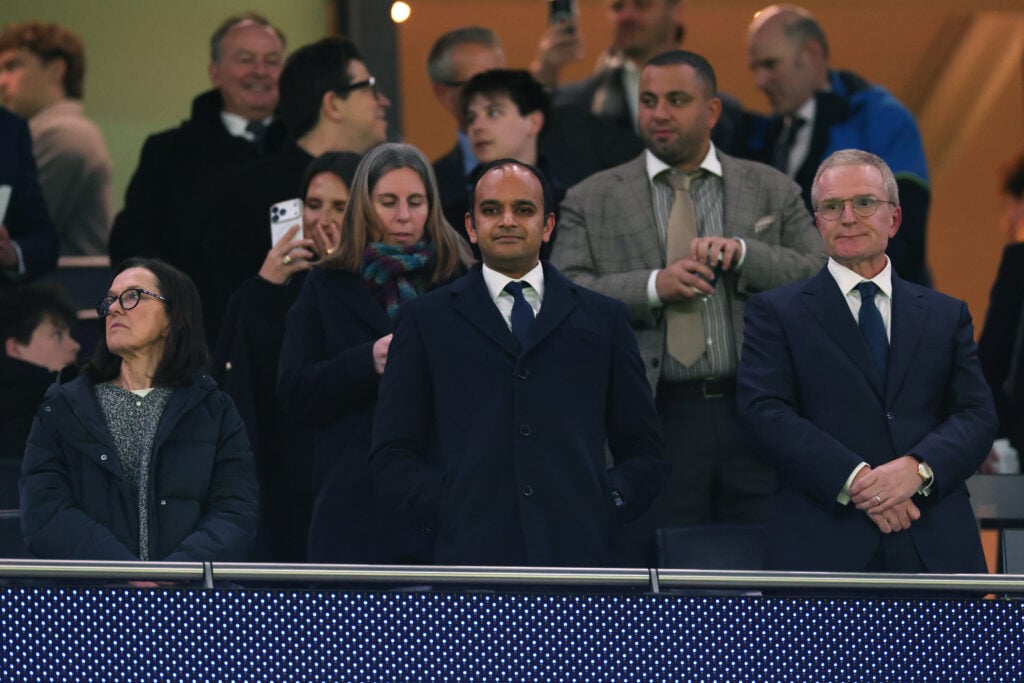Tottenham chairman Peter Charrington