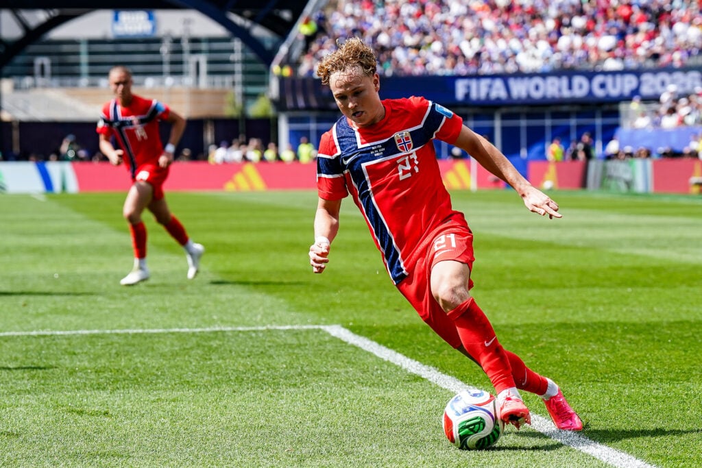 Tottenham target Andreas Schjelderup