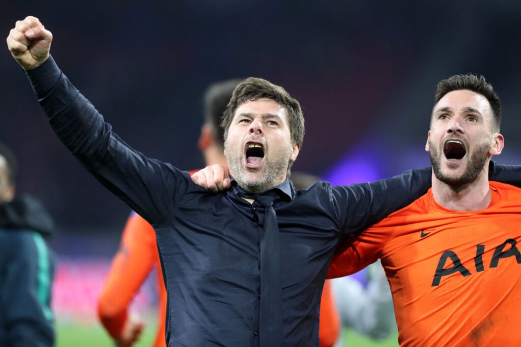 Hugo Lloris Mauricio Pochettino Tottenham