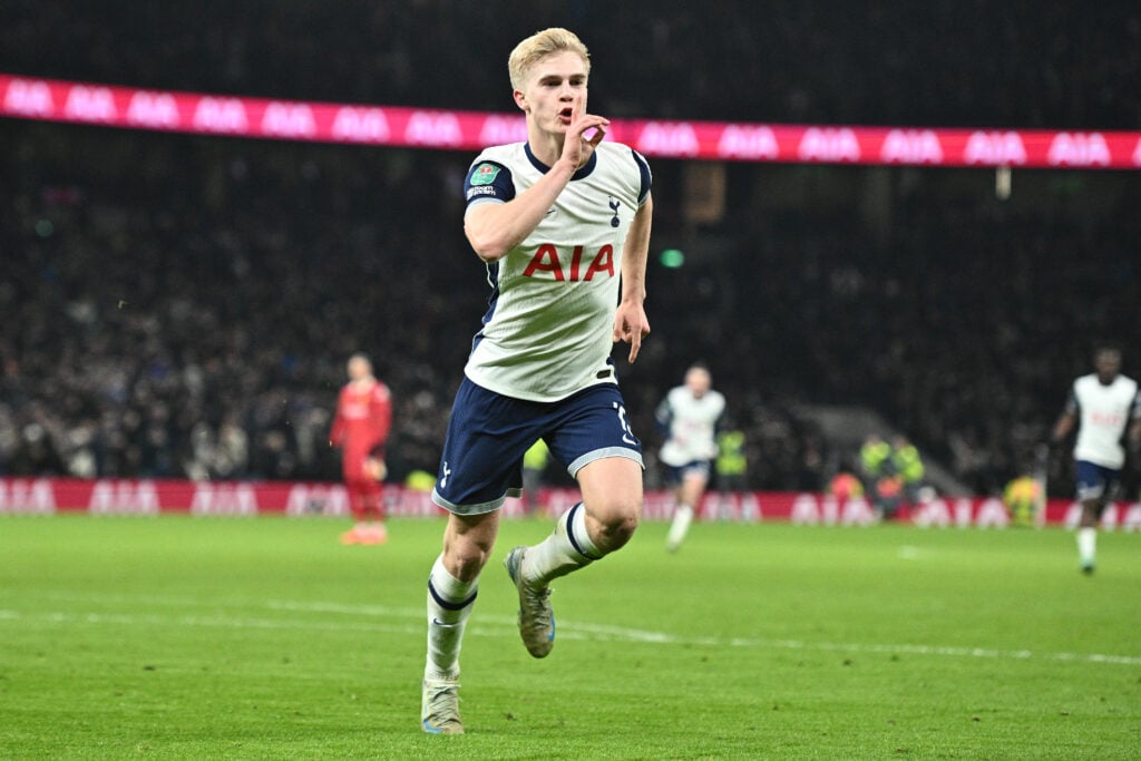 Tottenham's Lucas Bergvall