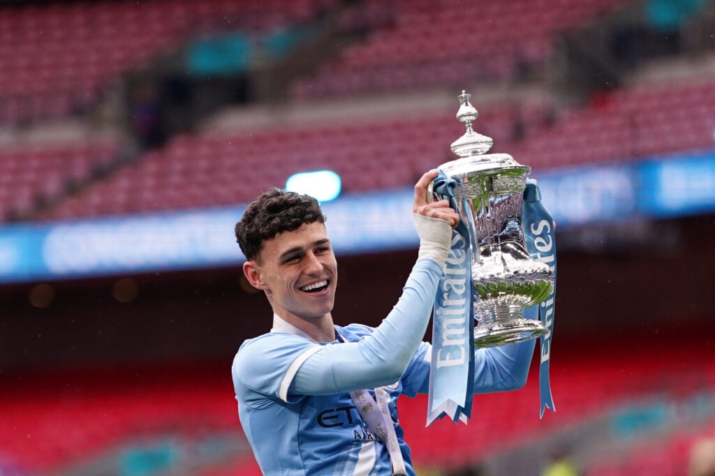 Tottenham looked at Phil Foden