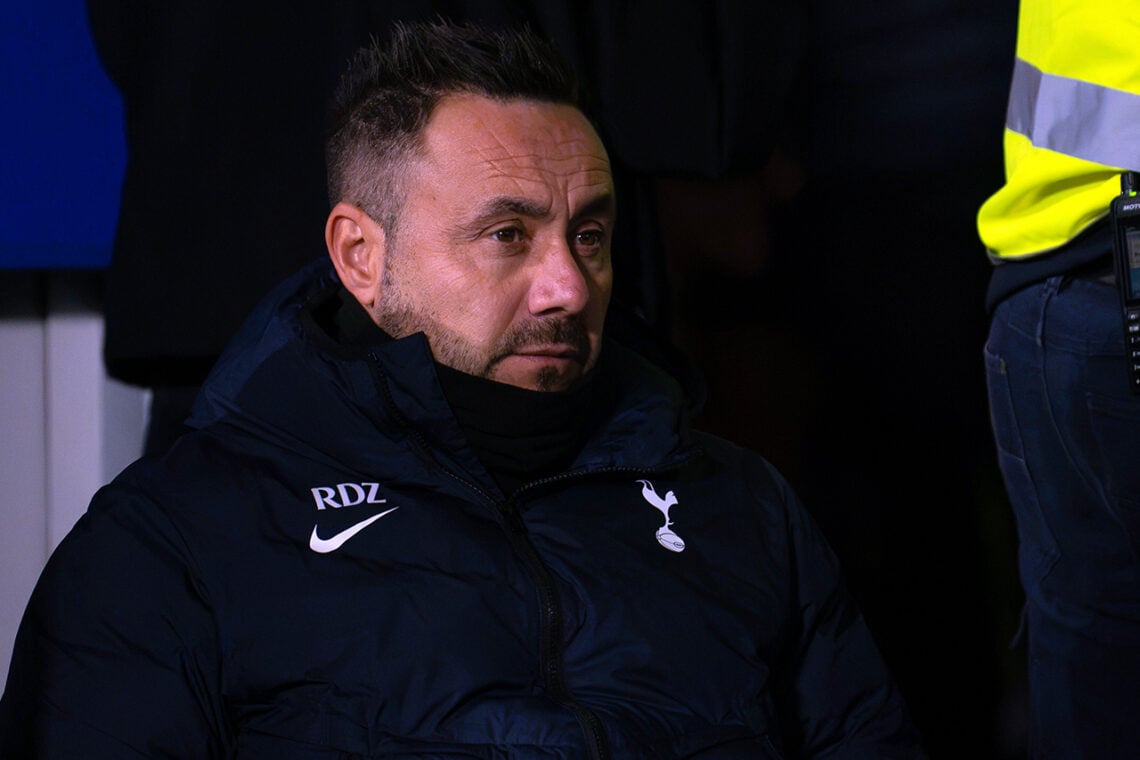 Roberto De Zerbi Tottenham
