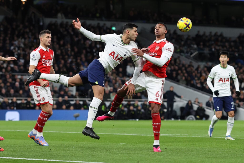 Tottenham Hotspur v Arsenal FC - Premier League - Cristian Romero