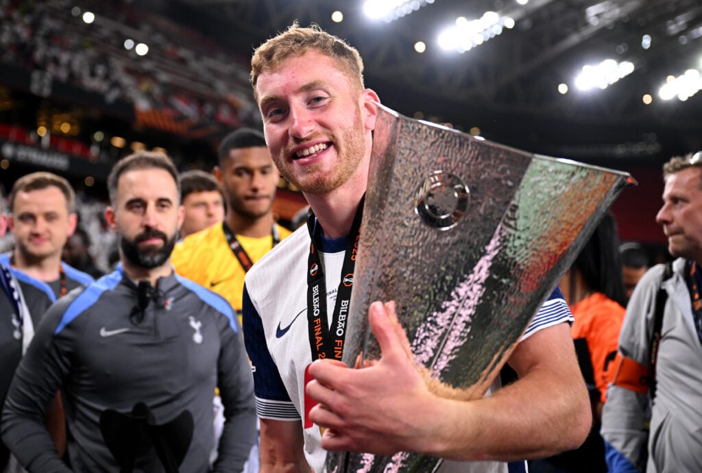 Tottenham Hotspur v Manchester United - UEFA Europa League Final 2025 - Dejan Kulusevski