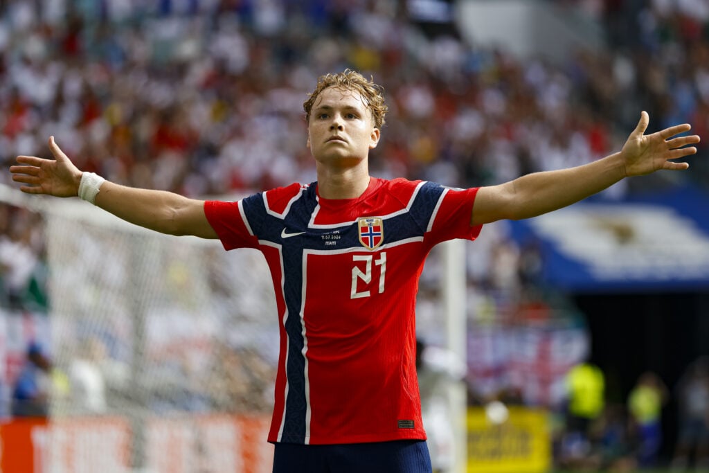 Tottenham target Andreas Schjelderup