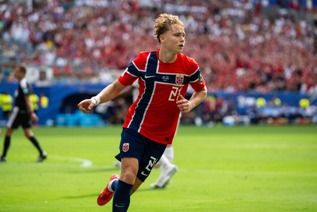 Tottenham target Andreas Schjelderup