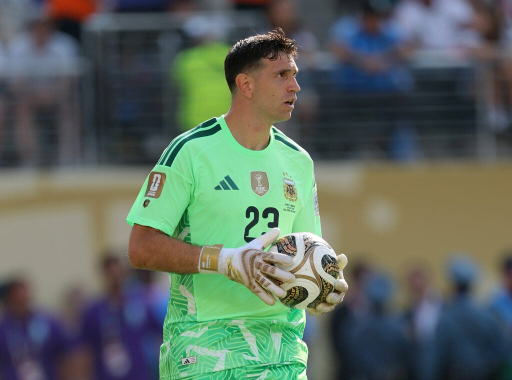 Tottenham target Emi Martinez