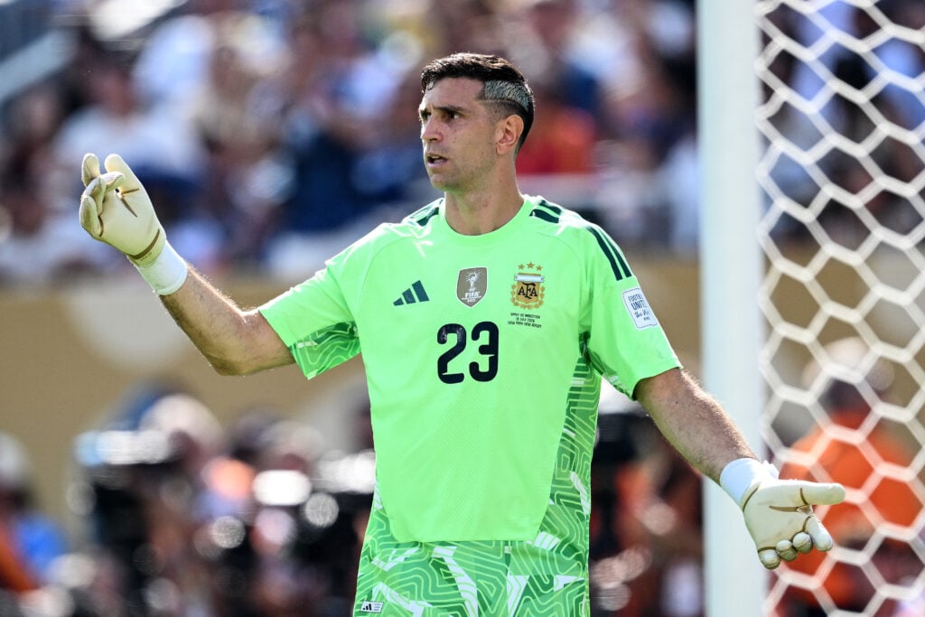 Tottenham target Emi Martinez