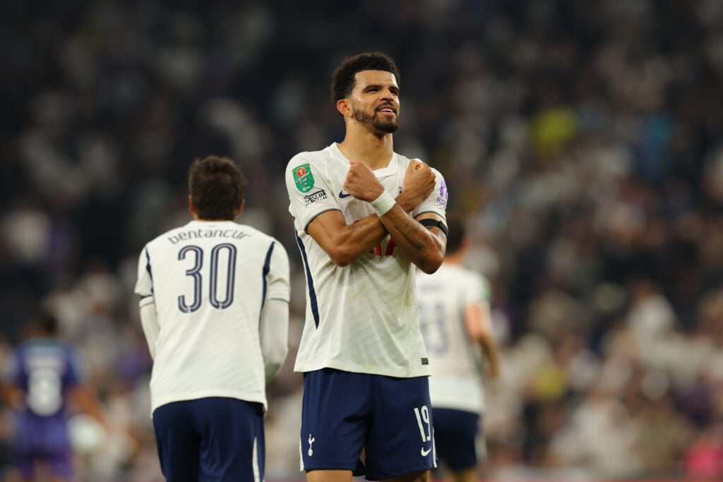 Tottenham Hotspur v Charlton Athletic - Carabao Cup Second Round - Dominic Solanke