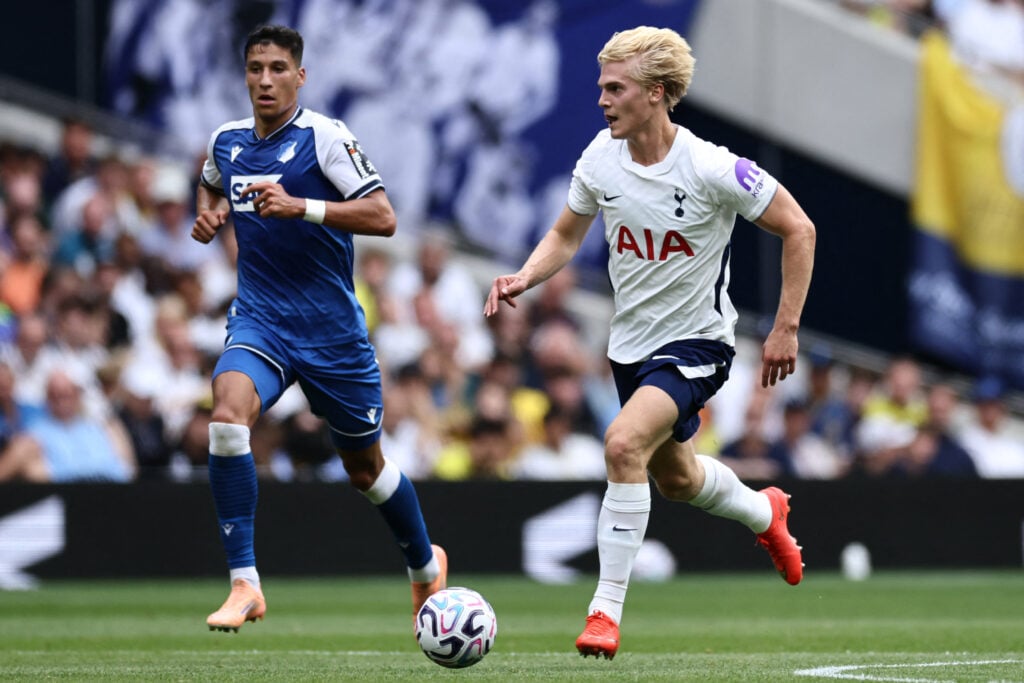 Lucas Bergvall Tottenham