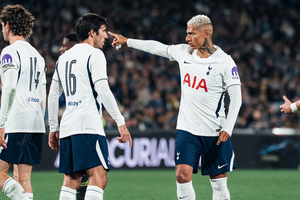Richarlison Sandro Tonali Tottenham