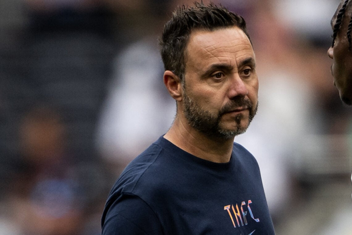 Roberto De Zerbi Tottenham