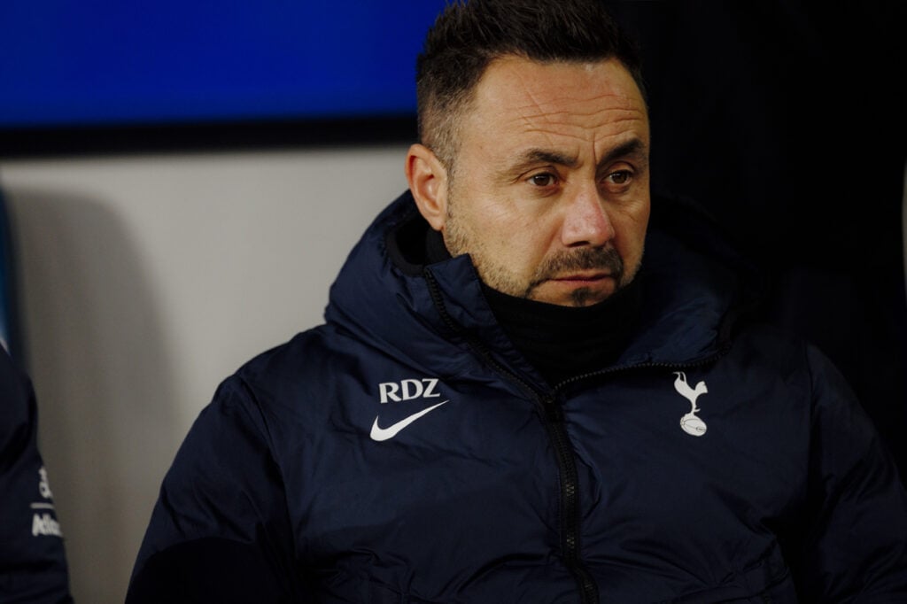 Roberto De Zerbi Tottenham