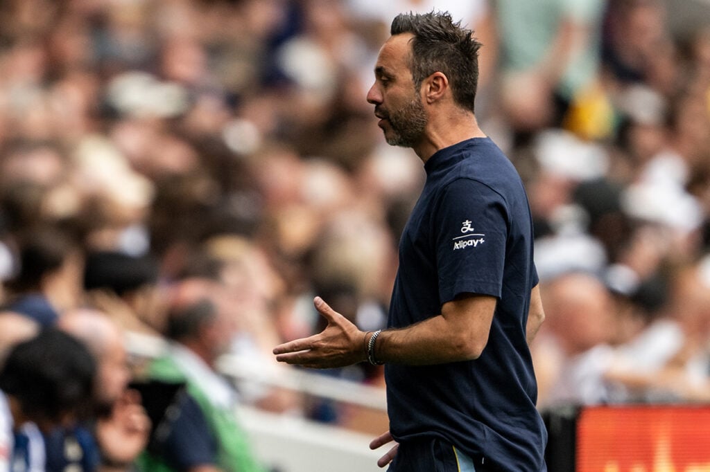 Roberto De Zerbi Tottenham