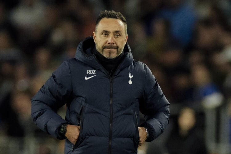 Roberto De Zerbi Tottenham