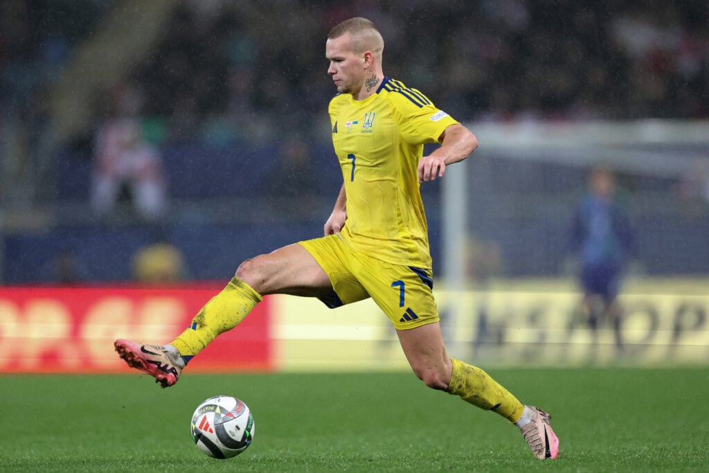 New Tottenham signing Mykhailo Mudryk
