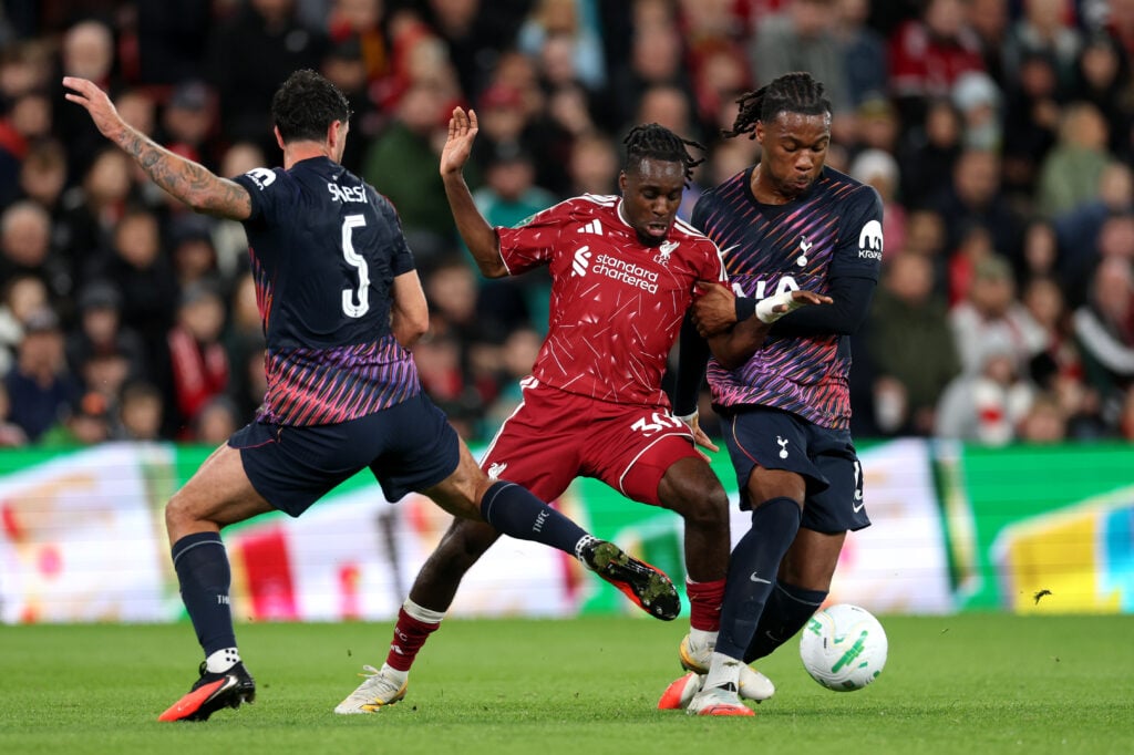 Liverpool v Tottenham Hotspur - Carabao Cup Third Round