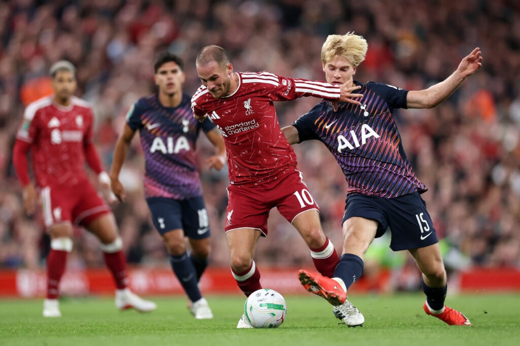 Liverpool v Tottenham Hotspur - Carabao Cup Third Round