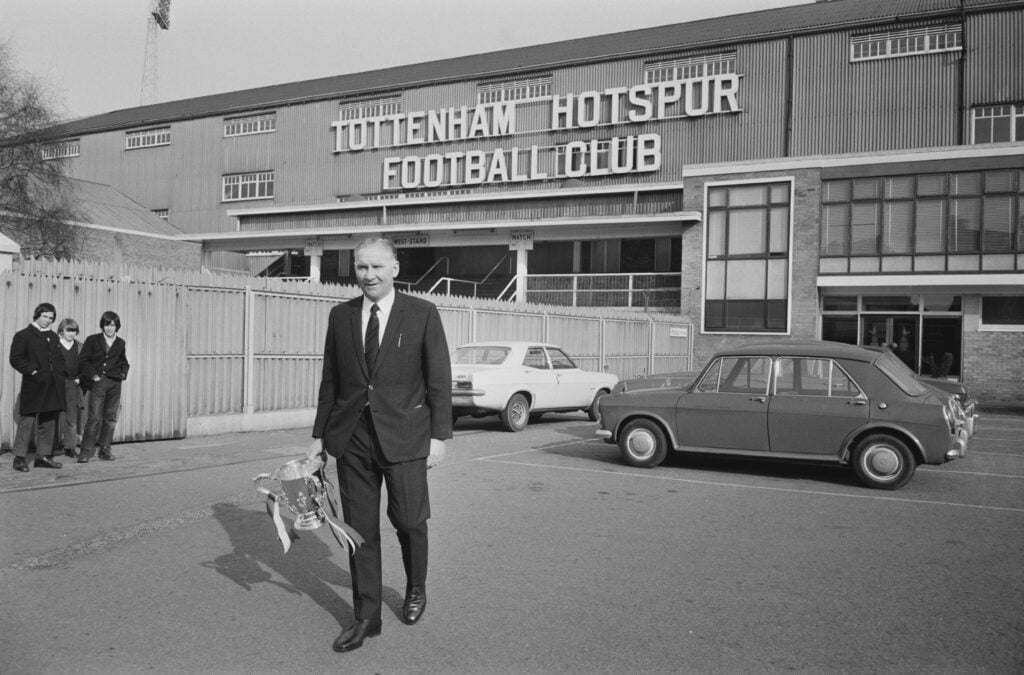 Tottenham legend Bill Nicholson