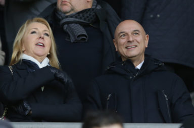 Daniel Levy and Donna-Marie Cullen smile