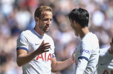 Harry Kane and Heung-min Son